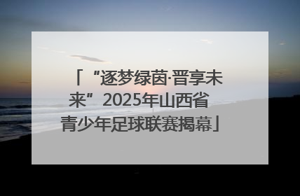 “逐梦绿茵·晋享未来”2025年山西省青少年足球联赛揭幕