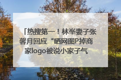 热搜第一！林峯妻子张馨月回应“晒网图P掉商家logo被说小家子气”：没那么多想法，可能有人恶意解读