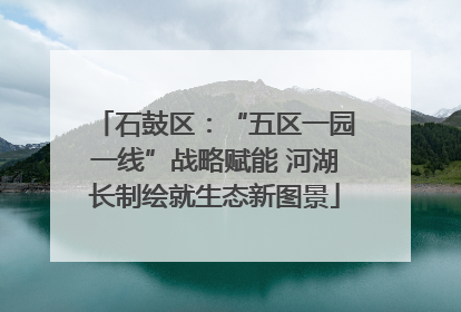石鼓区：“五区一园一线”战略赋能 河湖长制绘就生态新图景