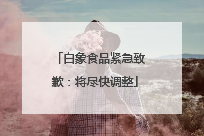白象食品紧急致歉：将尽快调整