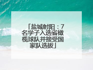 盐城射阳：7名学子入选省橄榄球队并接受国家队选拔