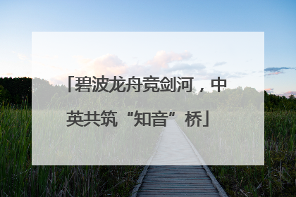碧波龙舟竞剑河，中英共筑“知音”桥