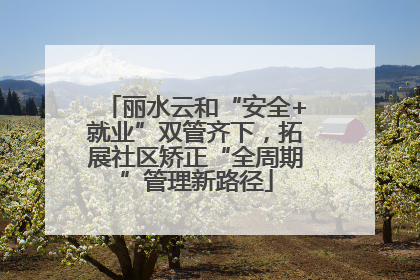 丽水云和“安全+就业”双管齐下，拓展社区矫正“全周期”管理新路径