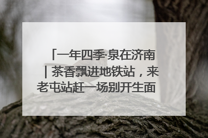 一年四季·泉在济南｜茶香飘进地铁站，来老屯站赶一场别开生面的“茶韵市集”！