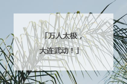万人太极，大连武动！
