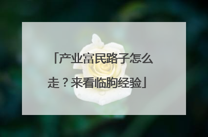 产业富民路子怎么走？来看临朐经验