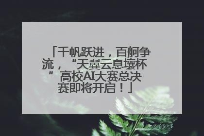千帆跃进，百舸争流，“天翼云息壤杯”高校AI大赛总决赛即将开启！