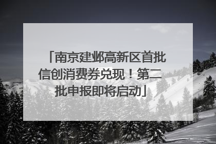 南京建邺高新区首批信创消费券兑现！第二批申报即将启动