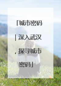 城市密码｜深入武汉，探寻城市密码