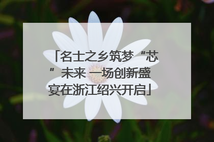 名士之乡筑梦“芯”未来 一场创新盛宴在浙江绍兴开启