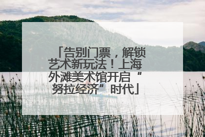 告别门票，解锁艺术新玩法！上海外滩美术馆开启“努拉经济”时代