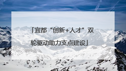 宜都“创新+人才”双轮驱动助力支点建设