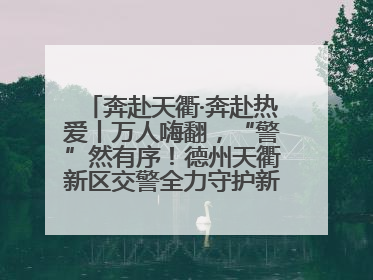 奔赴天衢·奔赴热爱丨万人嗨翻，“警”然有序！德州天衢新区交警全力守护新青年音乐节
