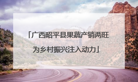 广西昭平县果蔬产销两旺 为乡村振兴注入动力