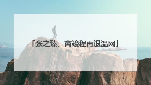 张之臻、商竣程再退温网