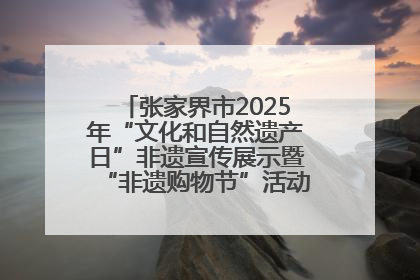 张家界市2025年“文化和自然遗产日”非遗宣传展示暨“非遗购物节”活动在慈利县盛大启幕