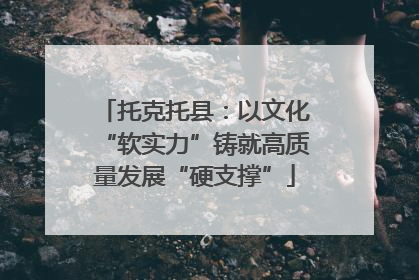 托克托县：以文化“软实力”铸就高质量发展“硬支撑”