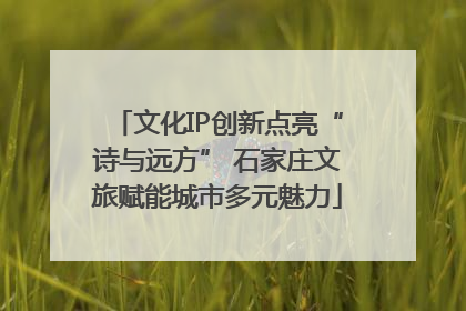 文化IP创新点亮“诗与远方” 石家庄文旅赋能城市多元魅力