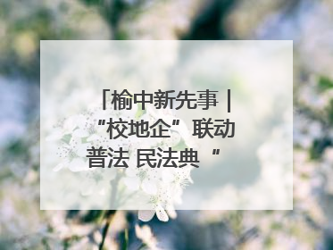 榆中新先事|“校地企”联动普法 民法典“声”入人心