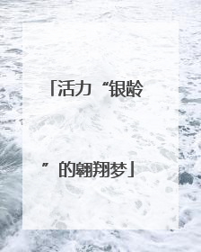 活力“银龄”的翱翔梦