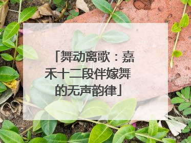 舞动离歌：嘉禾十二段伴嫁舞的无声韵律