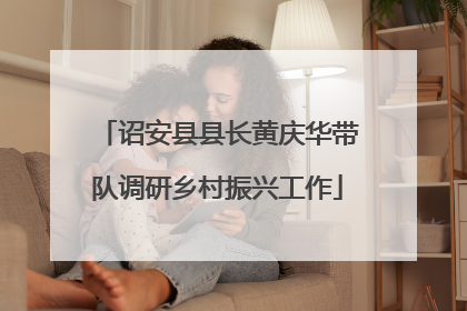 诏安县县长黄庆华带队调研乡村振兴工作