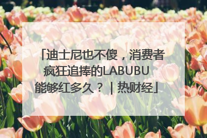 迪士尼也不傻，消费者疯狂追捧的LABUBU能够红多久？｜热财经