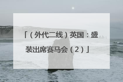 （外代二线）英国：盛装出席赛马会（2）
