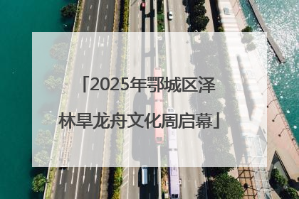 2025年鄂城区泽林旱龙舟文化周启幕
